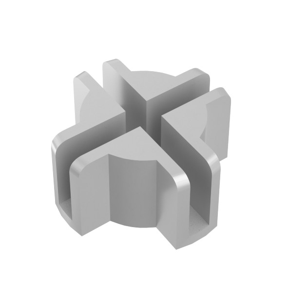 Заглушка соединительная &amp;quot;Крестообразная &amp;quot; для экранов Белая RAND в Королёве 