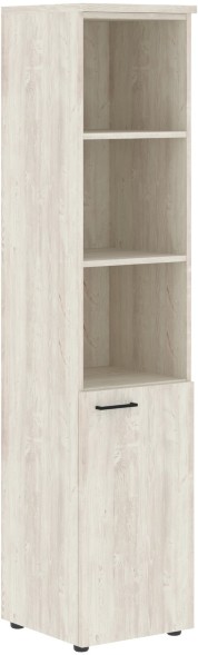 Шкаф колонка с глухой малой дверью (R) и топом XHC 42.5(R) Сосна Эдмонт 432х432х1955 XTEN